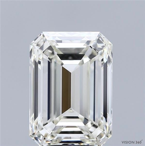 5.02ct Emerald L VS1 Natural Diamond