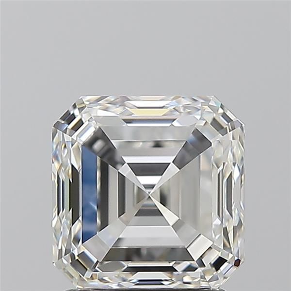 2.01ct Asscher H VVS2 Natural Diamond