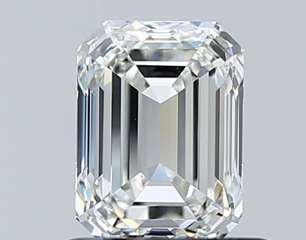 1ct Emerald G VVS1 Natural Diamond