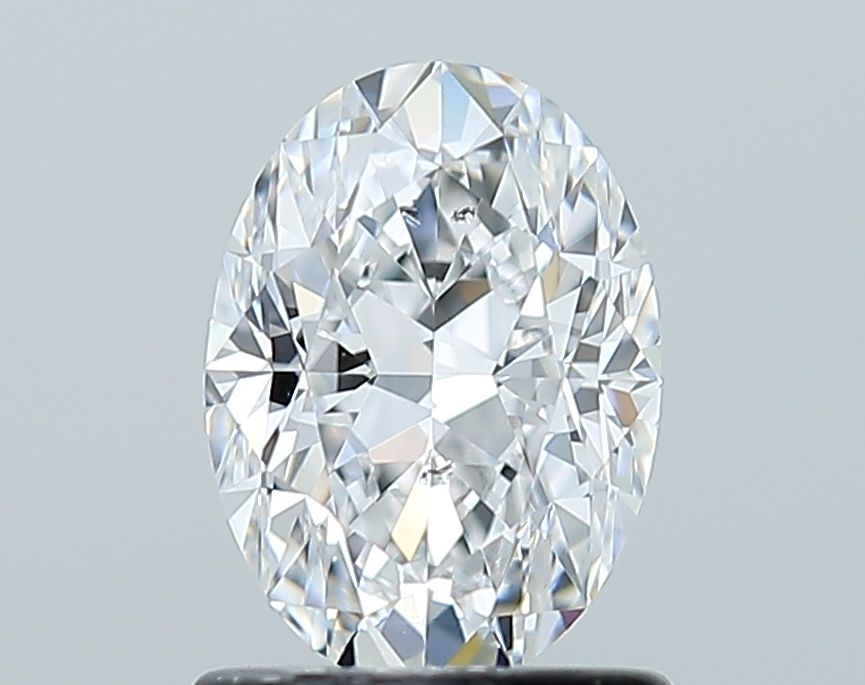 1.01ct Oval D SI1 Natural Diamond