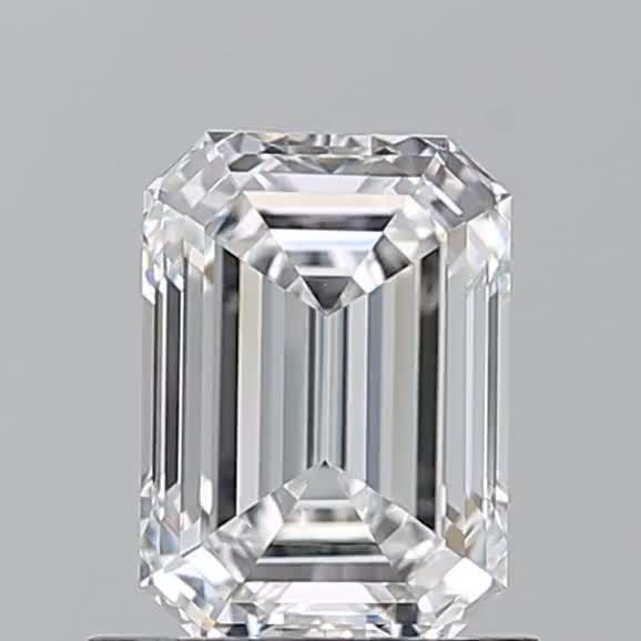 1.01ct Emerald E VVS1 Natural Diamond
