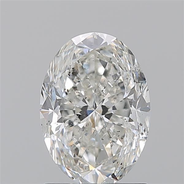1.7ct Oval H SI2 Natural Diamond