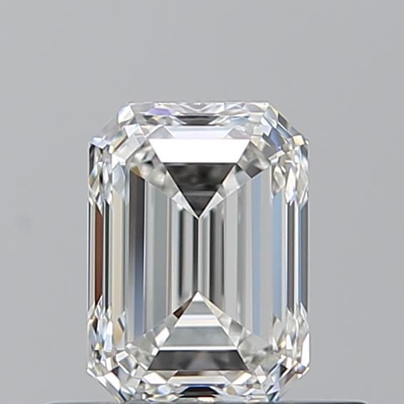 0.61ct Emerald G IF Natural Diamond