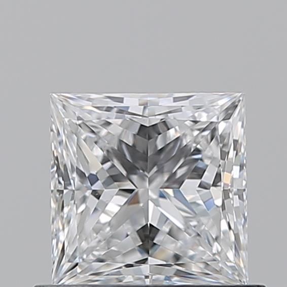 0.7ct Princess D VS1 Natural Diamond
