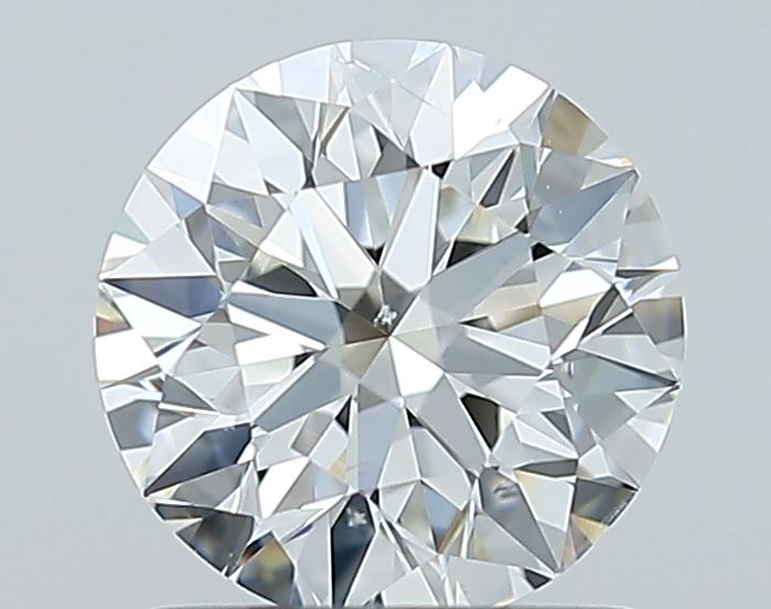 1.01ct Round F SI1 Natural Diamond