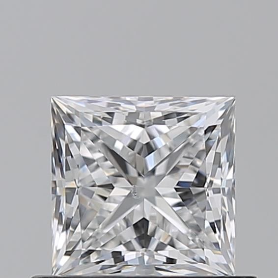 0.71ct Princess E SI1 Natural Diamond