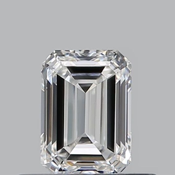 0.51ct Emerald F VVS2 Natural Diamond