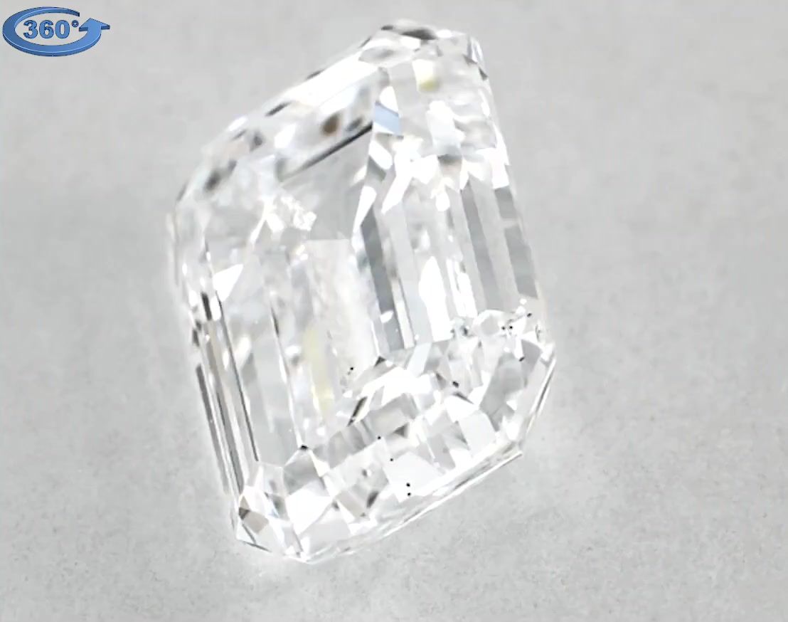 1.5ct Emerald D VS2 Natural Diamond
