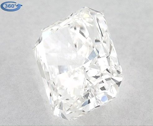 0.9ct Radiant I VS1 Natural Diamond