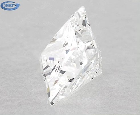 0.7ct Princess E VS1 Natural Diamond