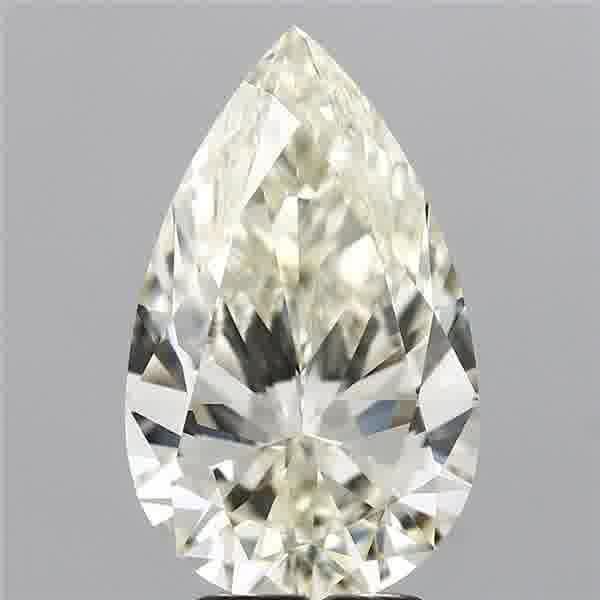 3.3ct Pear J VVS2 Natural Diamond
