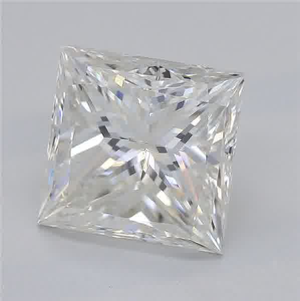 1.7ct Princess H SI1 Natural Diamond
