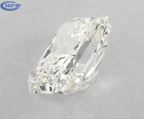 0.81ct Radiant J VVS1 Natural Diamond