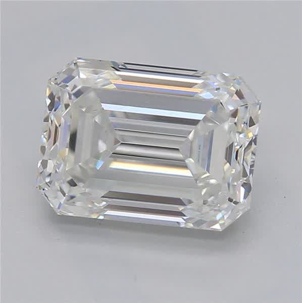 1.7ct Emerald G VS2 Natural Diamond