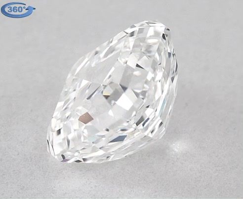 0.92ct Asscher E VS1 Natural Diamond