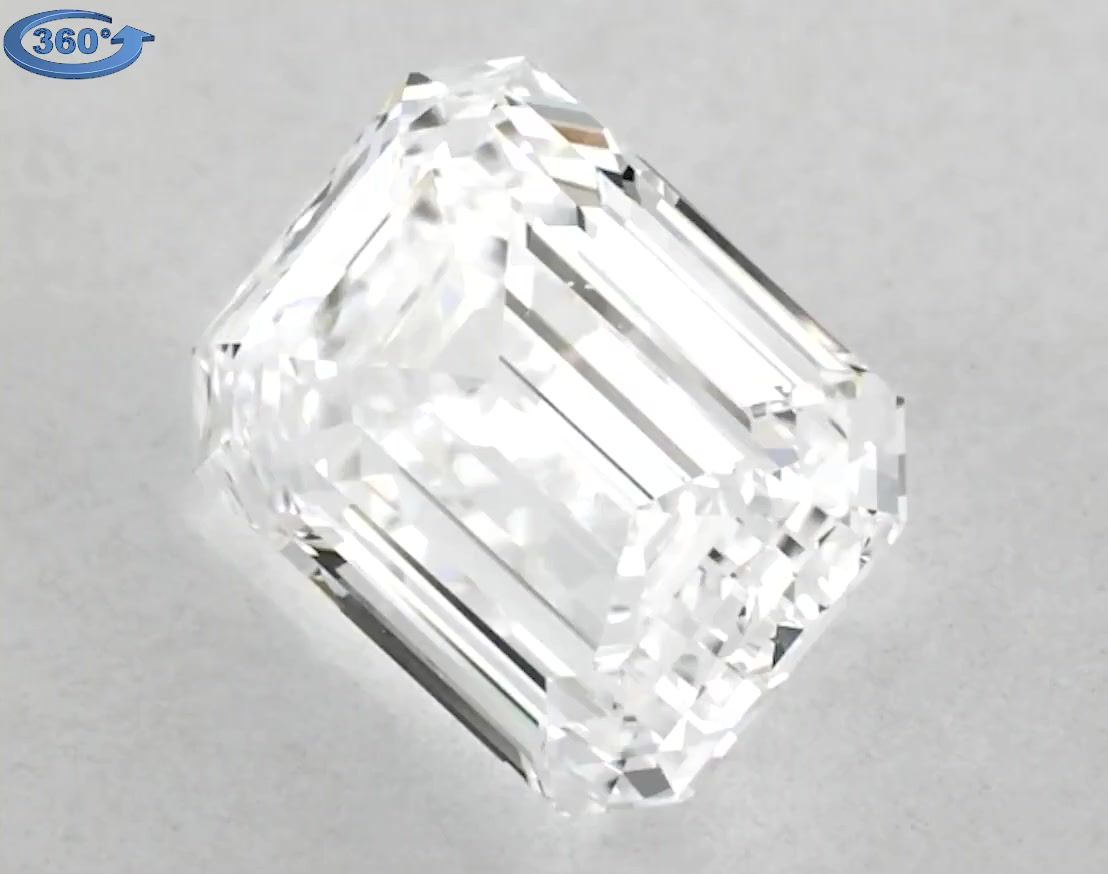 1.52ct Emerald D VS2 Natural Diamond