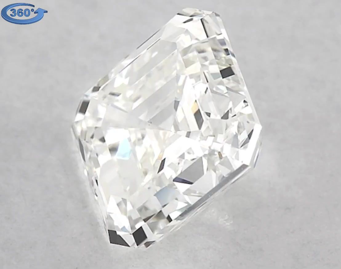 1.8ct Asscher I VS1 Natural Diamond
