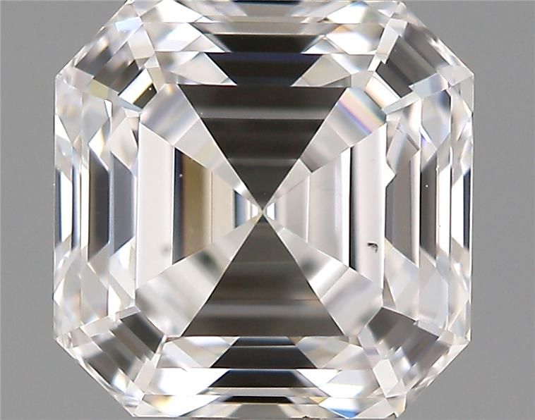1.08ct Asscher D VS2 Natural Diamond