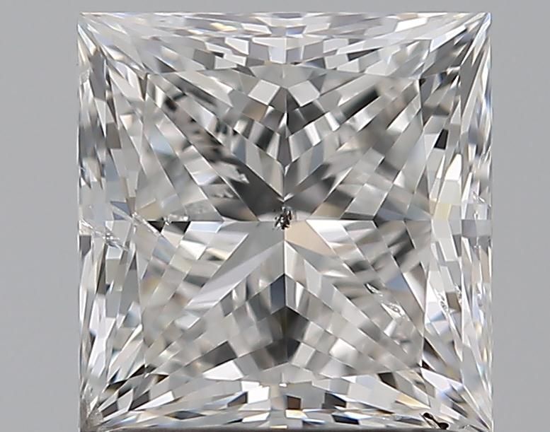 1.51ct Princess F SI2 Natural Diamond