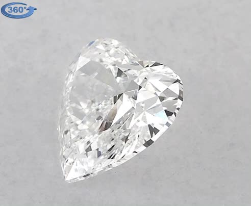 1ct Heart E VS2 Natural Diamond