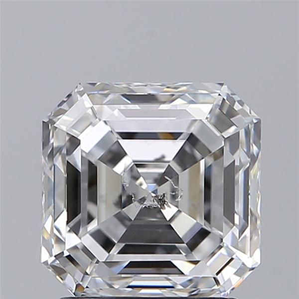 1.71ct Asscher E SI1 Natural Diamond