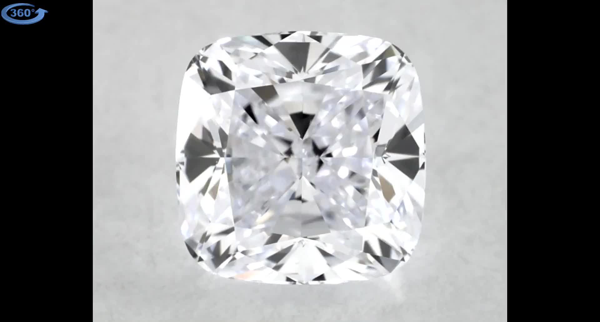 0.8ct Cushion H VVS2 Natural Diamond