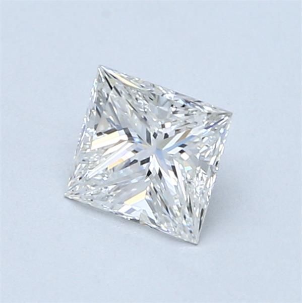 0.7ct Princess F VVS2 Natural Diamond