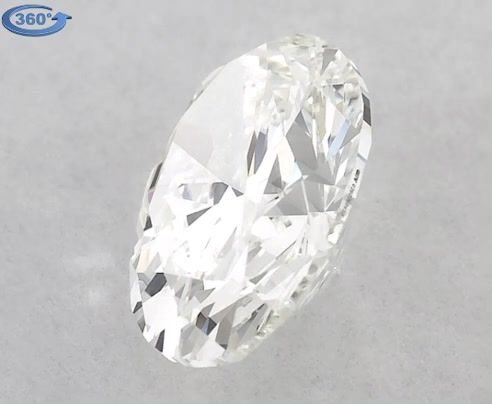 0.81ct Oval I VVS2 Natural Diamond