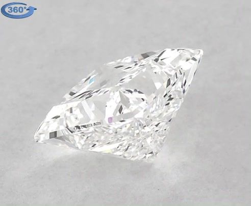 1.02ct Princess F VS2 Natural Diamond