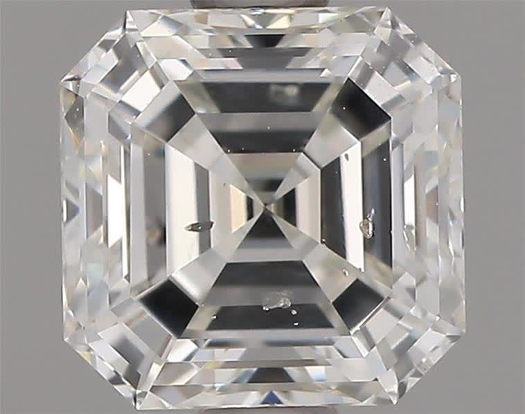 1.02ct Asscher I SI2 Natural Diamond