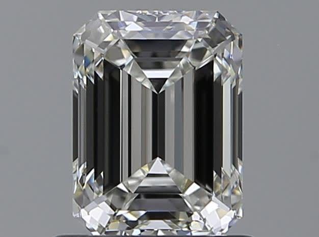 0.9ct Emerald H VVS1 Natural Diamond