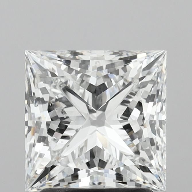 2.09ct Princess E SI2 Natural Diamond