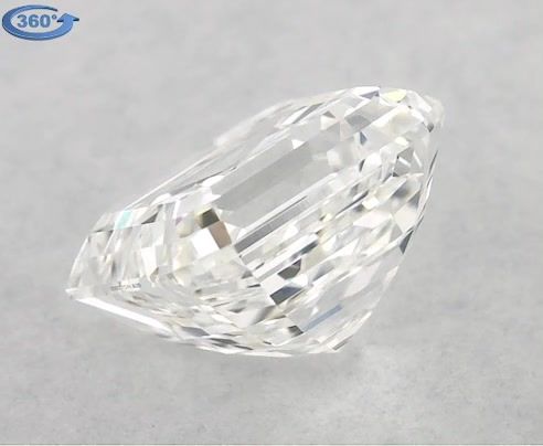0.9ct Asscher G VS1 Natural Diamond