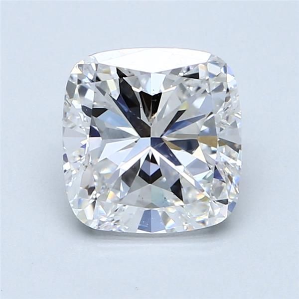 2.04ct Cushion D SI1 Natural Diamond