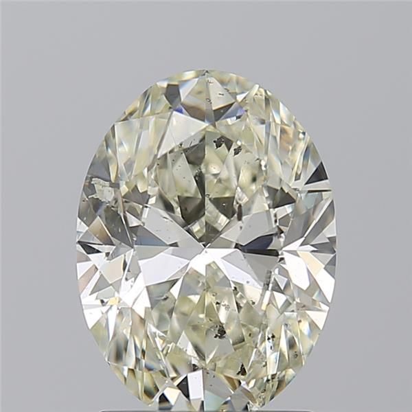 2.02ct Oval L SI2 Natural Diamond