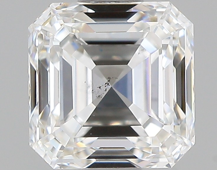 0.92ct Asscher H SI1 Natural Diamond