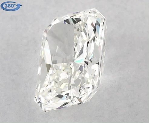 1.2ct Radiant J VVS1 Natural Diamond