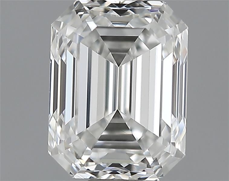 0.7ct Emerald F VVS2 Natural Diamond