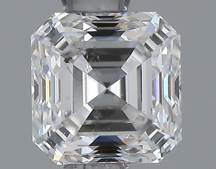 0.71ct Asscher F SI2 Natural Diamond
