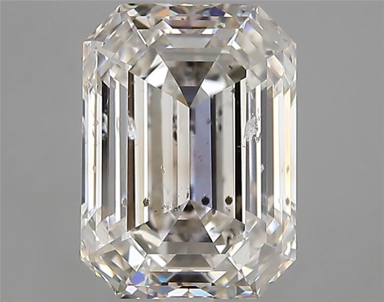 2.51ct Emerald I SI2 Natural Diamond