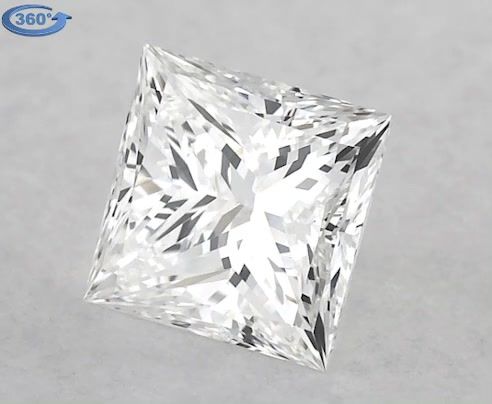 0.7ct Princess G VS1 Natural Diamond