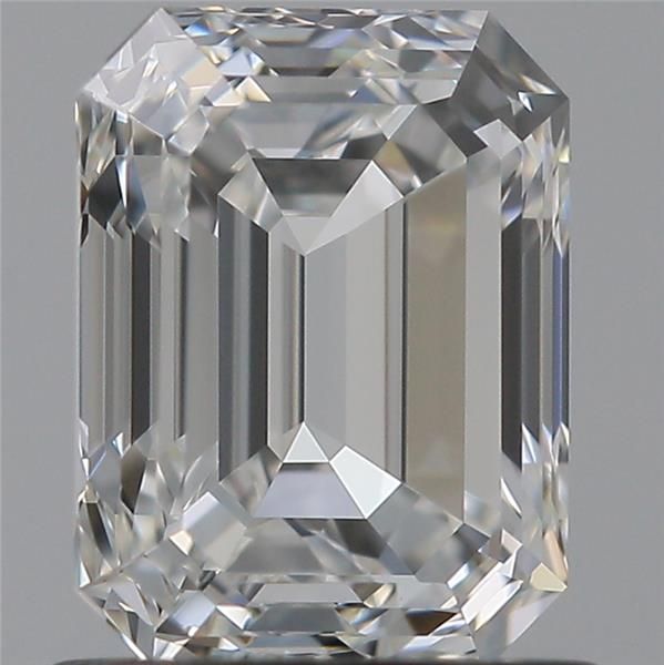 1.03ct Emerald F IF Natural Diamond