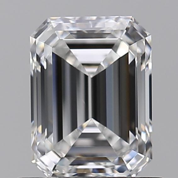 1.02ct Emerald F VVS2 Natural Diamond