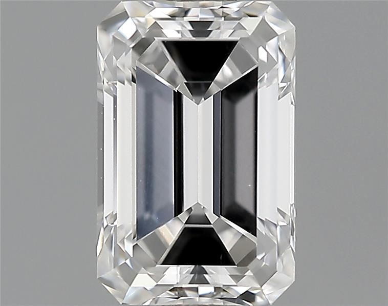 1.01ct Emerald D SI1 Natural Diamond