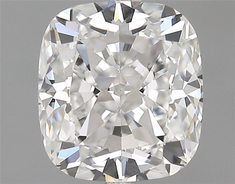 2.05ct Cushion F VS2 Natural Diamond