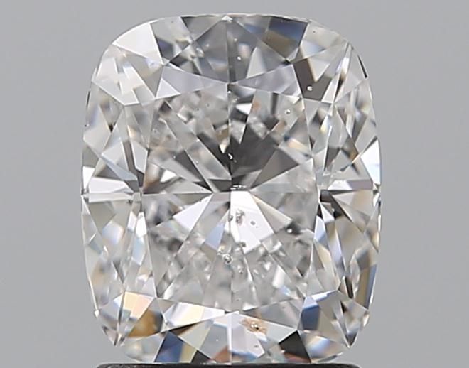1.5ct Cushion Modified D SI2 Natural Diamond