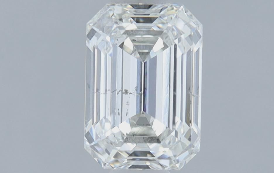 0.66ct Emerald H SI1 Natural Diamond