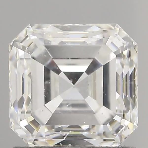 1.51ct Asscher F SI2 Natural Diamond