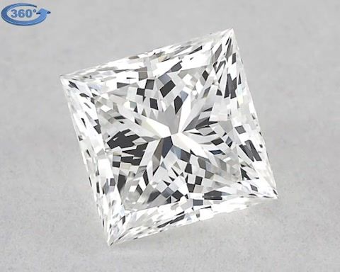 1.01ct Princess G VVS2 Natural Diamond