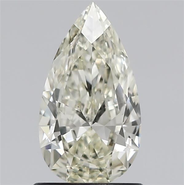 0.81ct Pear N VVS2 Natural Diamond